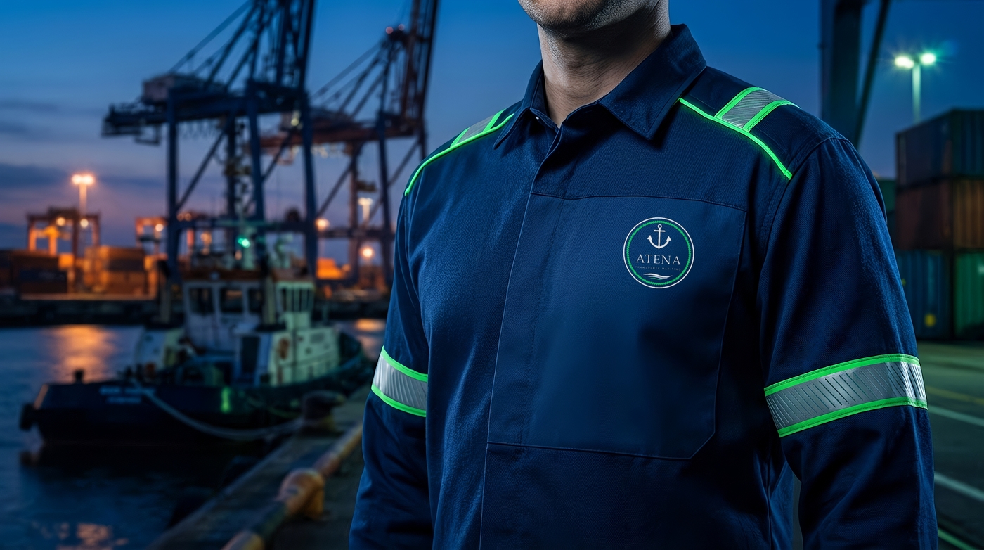 ATENA seal applied to a uniform